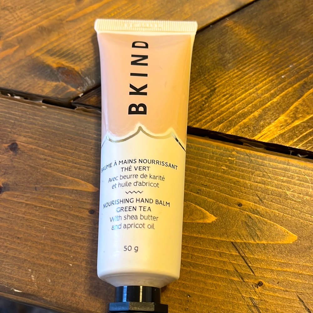 BKIND nourishing hand balm in green tea, bundle & save ☺️
